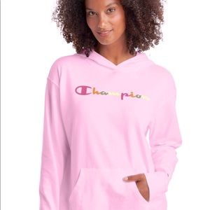 Champion, Hoodie, Large, Pretty in Pink, 100% Cotton, Brand NEW w/Tags! NWT